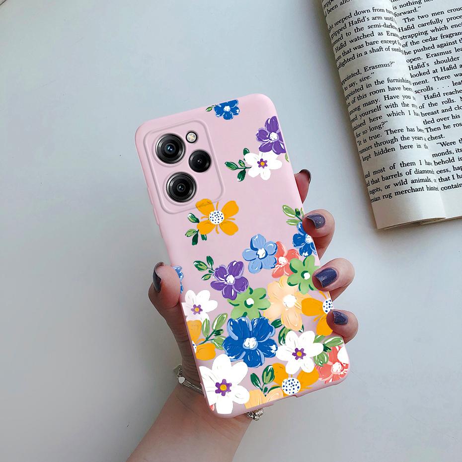 For Poco X5 Pro Case For Xiaomi Poco X5 PocoX5 X 5 Pro 5G Cute Astronaut Marble Phone Case Back Cover Shockproof Soft TPU Funda