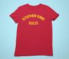 Stephen King Rules Tee: Unisex Monster Squad Halloween Costume