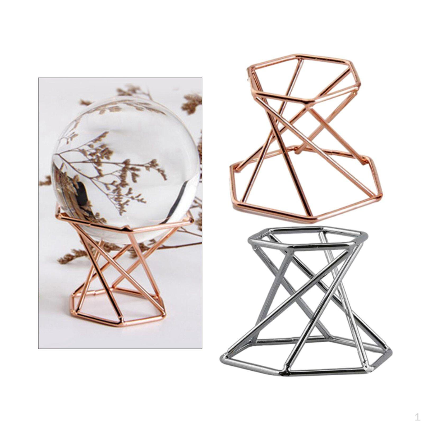 

2 шт. Стеклянная подставка-дисплей для минералов, драгоценных камней, жеод