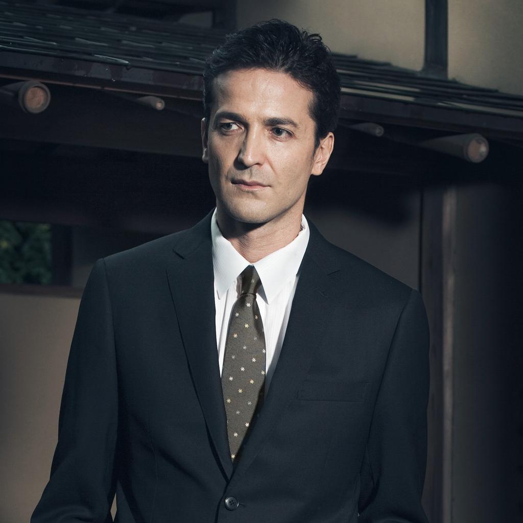 [Fortuna Tokyo] Necktie 01. Innocence Nishijin-ori Necktie Men's FT-T01 Dark Gray Blade Width 7cm Length 142cm