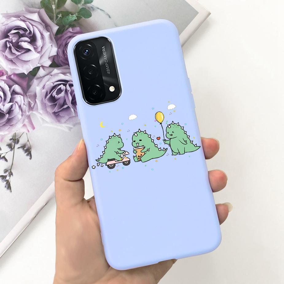 For Oppo A74 4G Case Oppo A54 A94 Cute Fashion Panted Cover Soft TPU Phone Case For Oppo A94 A 54 74 OppoA54 OppoA94 Fundas Capa