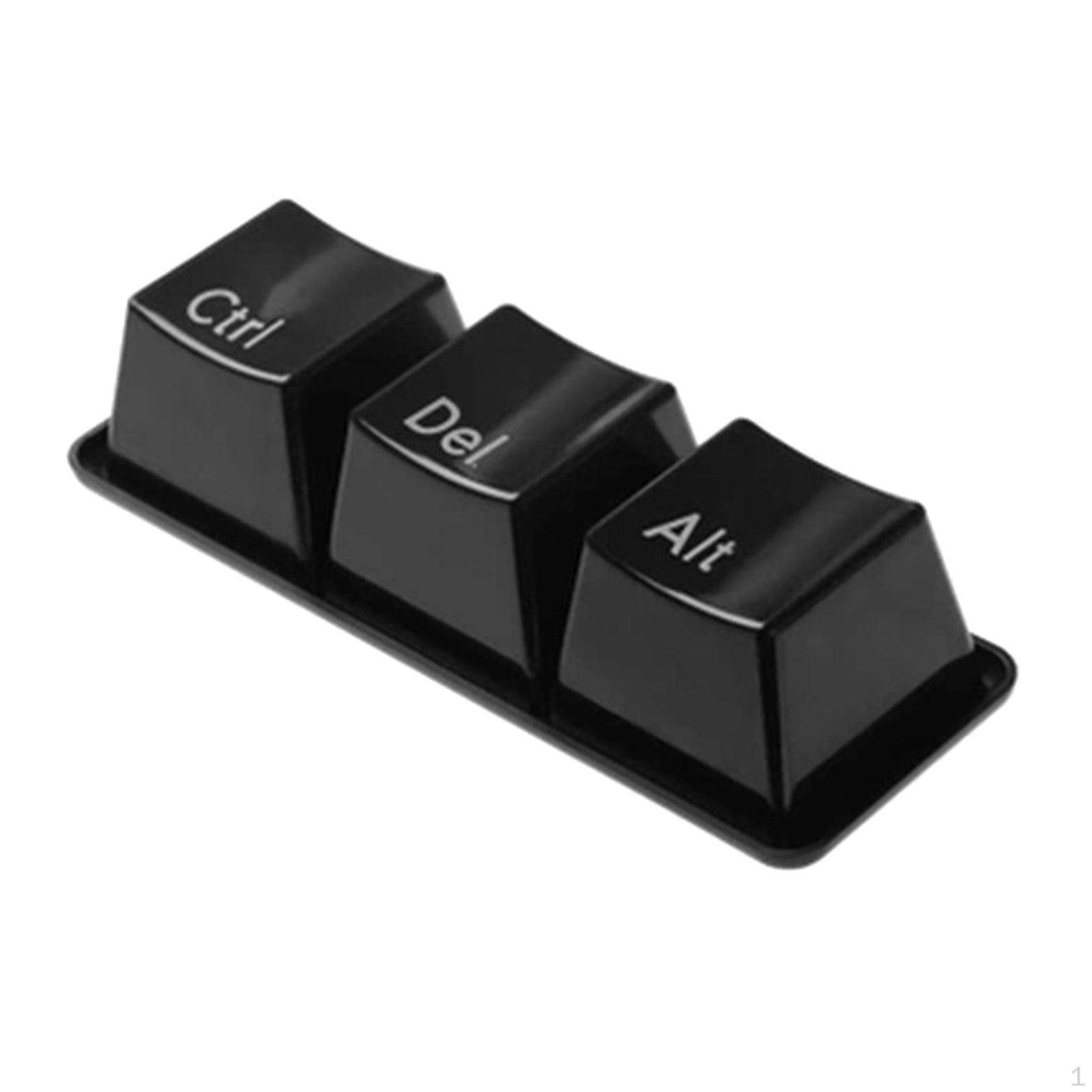 

3 шт. Кофейные кружки Клавиатура Чашки для чая и воды Креативная небольшая форма для сервировки чёрный