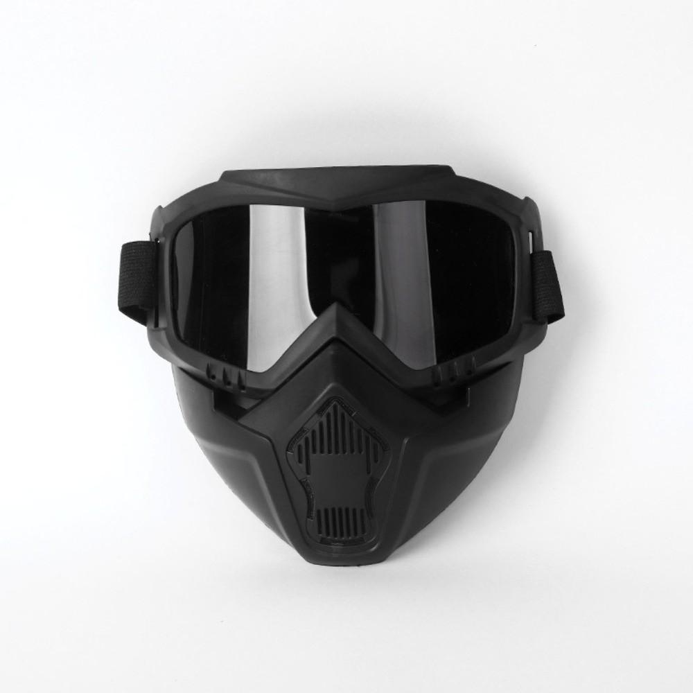 Detachable Integrated Full Face Protective Mask Anti-Splash Adjustable Strap Welding Glasses Dust Resistant Breathable