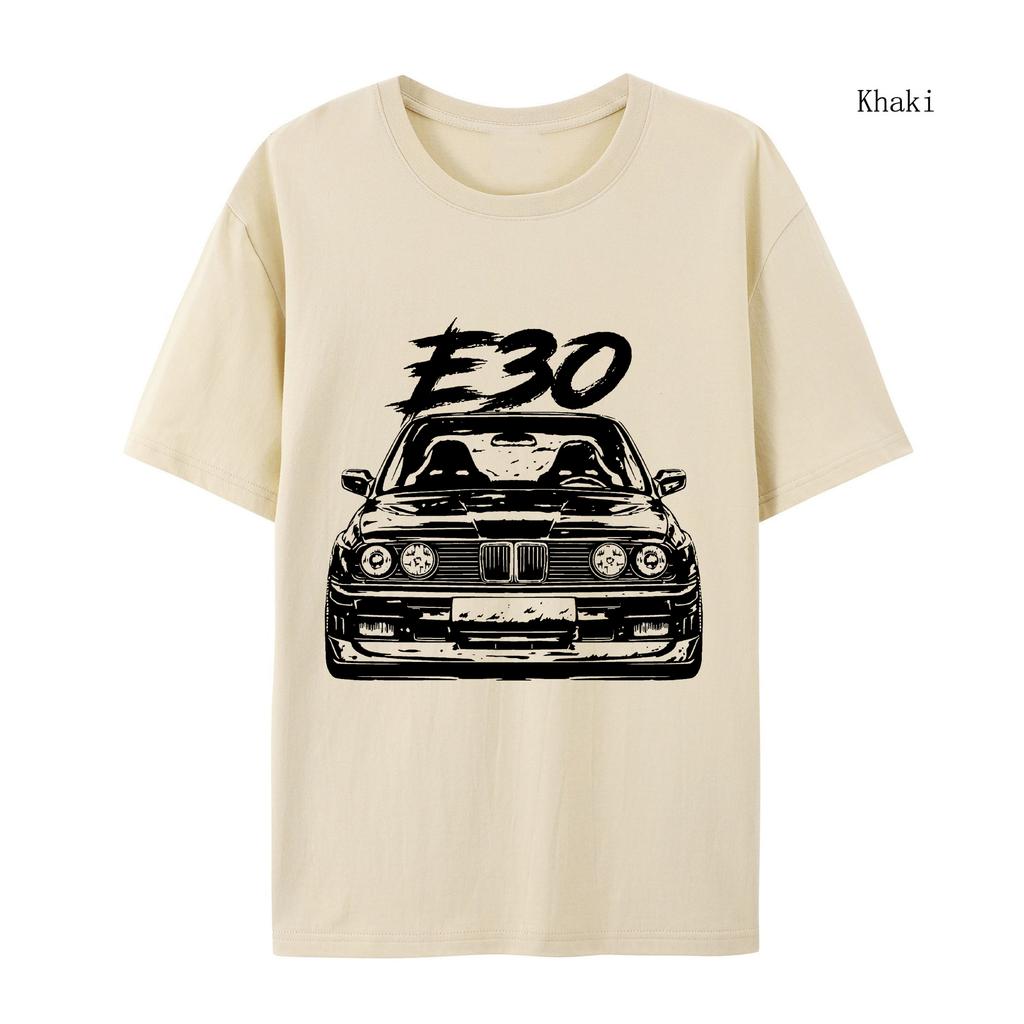 Women E30 Car T-shirt Spring Autumn Women E30 Car T-shirt Tops Aesthetic Clothes Fashion Women  E30 Car T-shirt