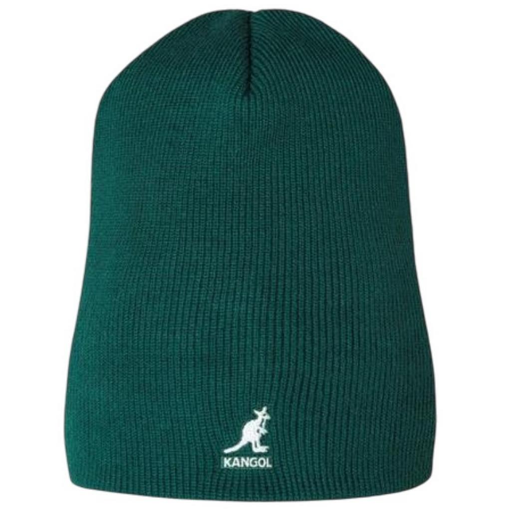 KANGOL Embroidered Logo Acrylic Pull-On Beanie