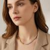 Contemporary Zircon Chain Necklace Adjustable Collarbone Chain Jewelry Suitable For All Season And Outfits