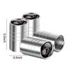 Car Styling 3D Auto Tire Valve Caps Metal Wheel Dust Covers Accessories For Peugeot 206 207 208 306 307 308 406 407 408 508 106