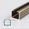 Wooden Door Hanging Wheel Silent Guide Rail Pulley Plug-in Bathroom Kitchen Hanging Sliding Door Sliding Door Top Track