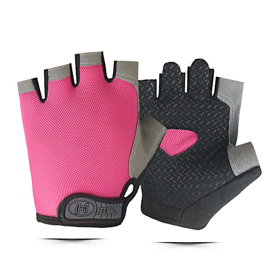 Breathable Half-Finger Cycling Gloves - Non-Slip, Shock-Absorbing, Sun Protection for Outdoor, Yoga, Driving