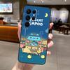Love Comic Cat Bugcat Capoo Case For Samsung Galaxy S23 Ultra S20 FE S21 FE S8 S9 S10 Plus Note 10 20 S22 Ultra Cover