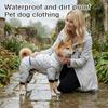 When Going Out And Dirt-proof Pet Dog Clothes