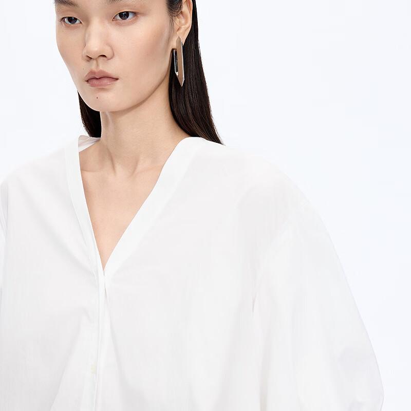 JNBY 2026 Summer A-line Loose V-neck Shirt 5Q6211970