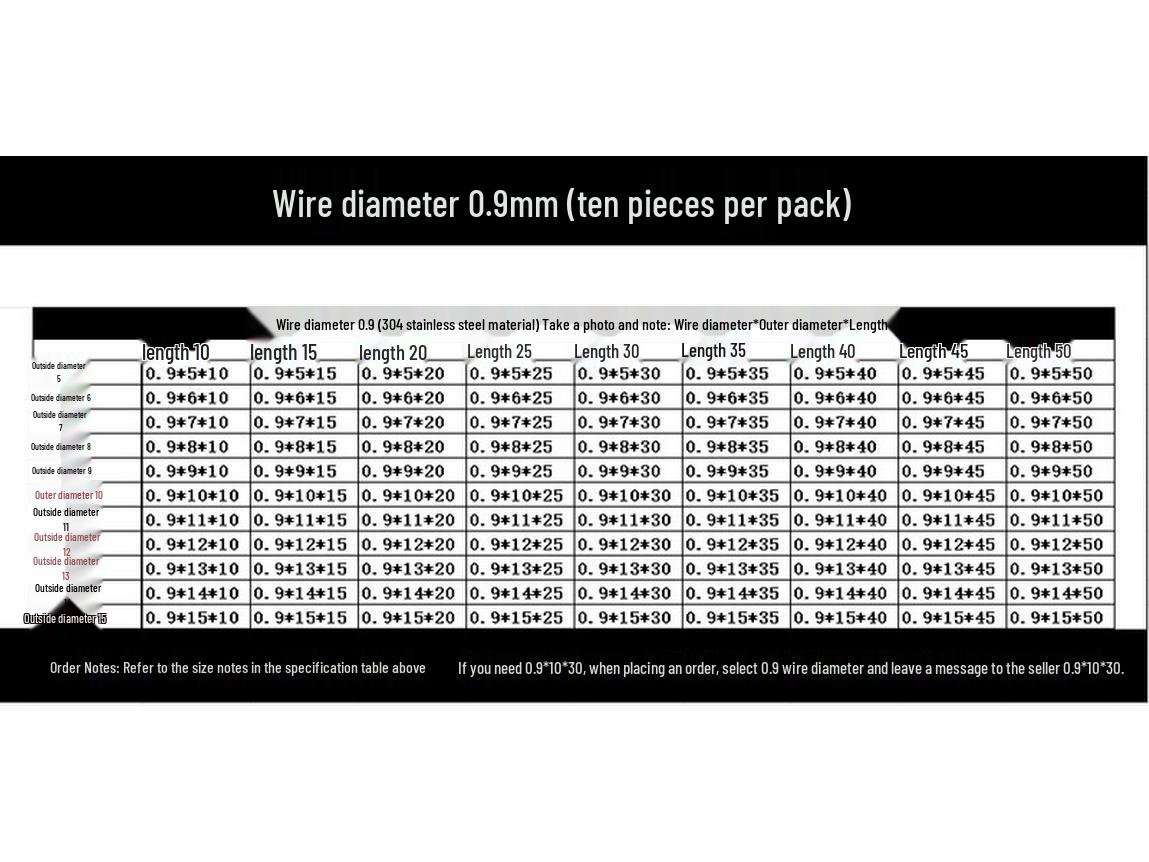 304 Stainless Steel Compression Spring