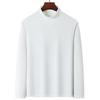 Men's Self-Heating Double-Sided Fleece Half-High Collar Sweatshirt - 2025 Autumn/Winter New Style Base Layer