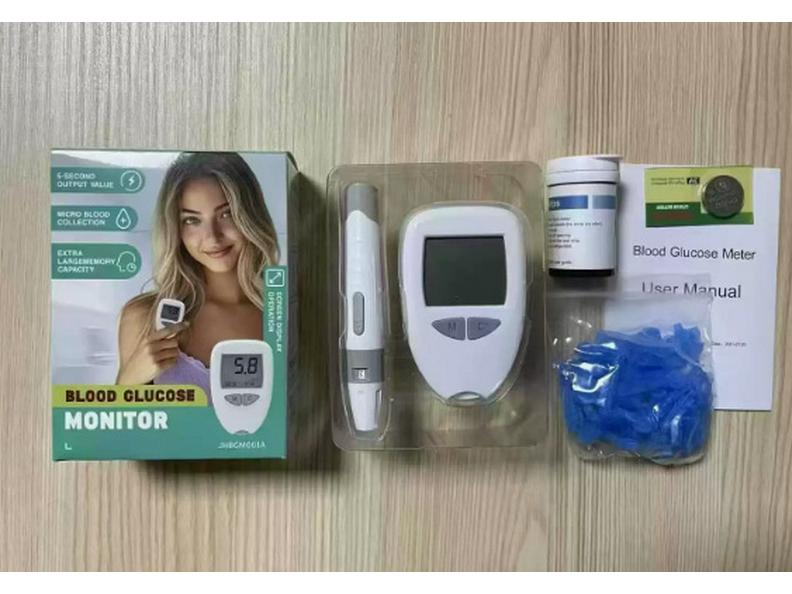 Home Blood Glucose Meter for Middle-aged and Elderly - No Calibration Needed