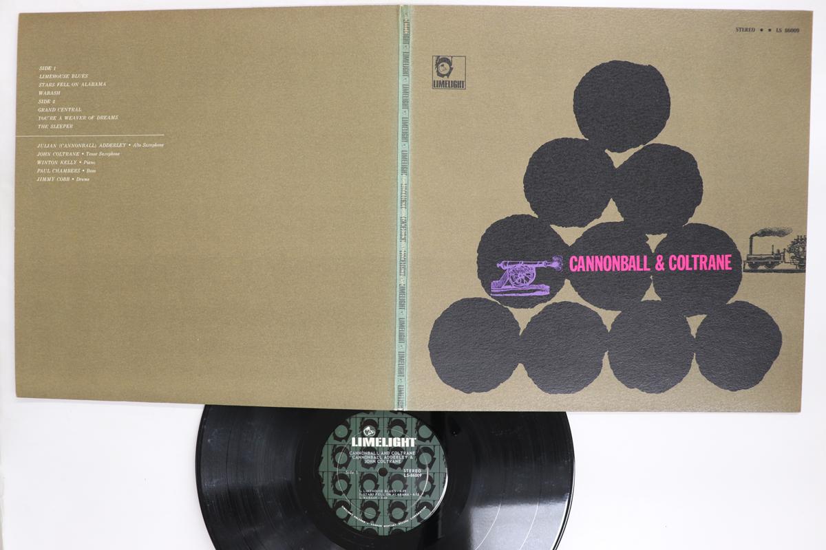 

LP Record CANNONBALL ADDERLEY JOHN COLTRANE Cannonball Coltrane LS86009 LIMELIGHT 1964 US Jazz Used