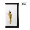 4 Pieces Fishing Lure Wraps Covers Protector Storage Bags for Various Lures