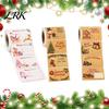 Christmas Gift Stickers 180PCS/Roll Label Stickers, Self-Adhesive Tags with To And from Holiday Packaging Supplies Writing Field, Decorative