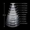 4/6/10 Tiers Round Macaron Tower Stand Desserts Display Rack Cupcake Tree Stands Tray For Wedding Birthday Cake Decorating Tools
