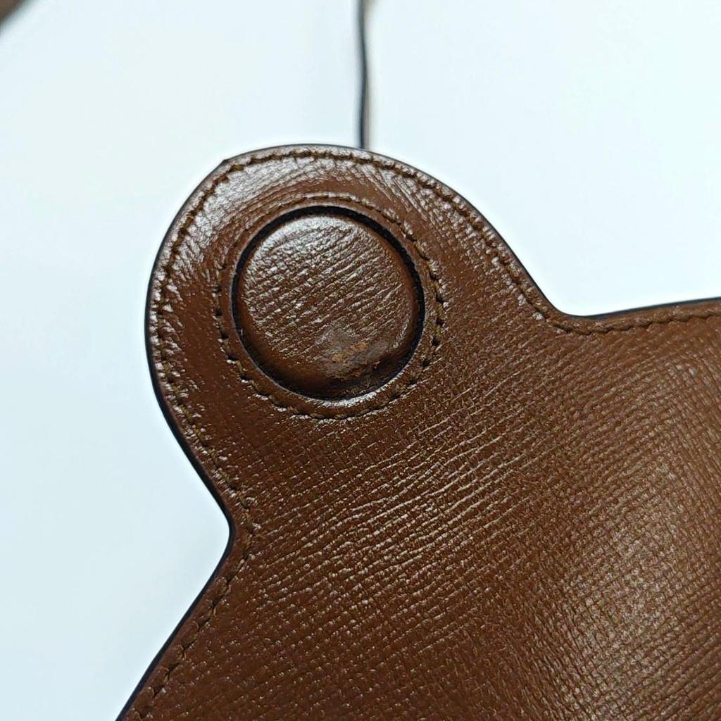 [Pre-Owned] Horsebit 1955 Logo Canvas And Leather Phone Bag - Very Good #1CIY77K