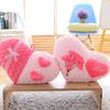 Rose Love Shape Throw Pillow Sofa Car Seat Cushion Stuffed Plush Doll Toys Cushion Home Decoration Cushions Wedding Lovers Gifts