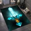 1 Stück Interessanter Pixeliges Schwert Druck Teppich Modernes Wohndekor Bereichsteppich für Schlafzimmer Wohnzimmer Bettseite Sofa Bodenmatte Schönes Geschenk