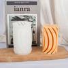 3D Geometric Cylindrical Silicone Candle Mold Handmade DIY Aromatherapy Candle Wax Clay Craft for Home Wedding Dinner