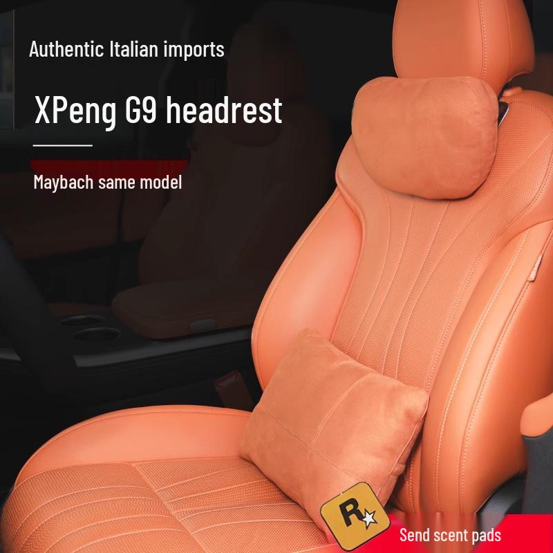 Passt für Kopfstützen, Lordosenstützen, Nackenkissen, Sitzpolster und Innendekorationsartikel des XPeng G9.