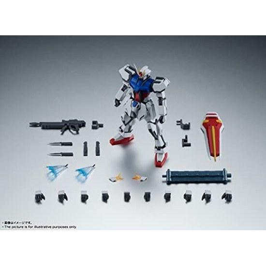 TAMASHII NATIONS ROBOT Spirits Mobile Suit Gundam SEED GAT-X105 Strike Ver. A.N.I.M.E. (Reissue) Approximately 125mm PVC ABS Painted Movable Figure
