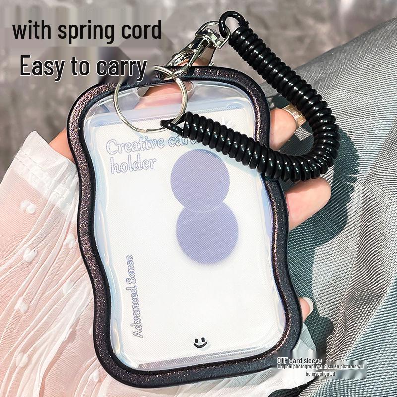 Transparent Bus Pass & Campus ID Card Holder