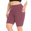 Outdoor Hip Lifting Three Part Yoga Shorts High Waist Fitness Pants Sports Running Shorts Women'S Yoga Clothes Quick Drying Shorts Women'S