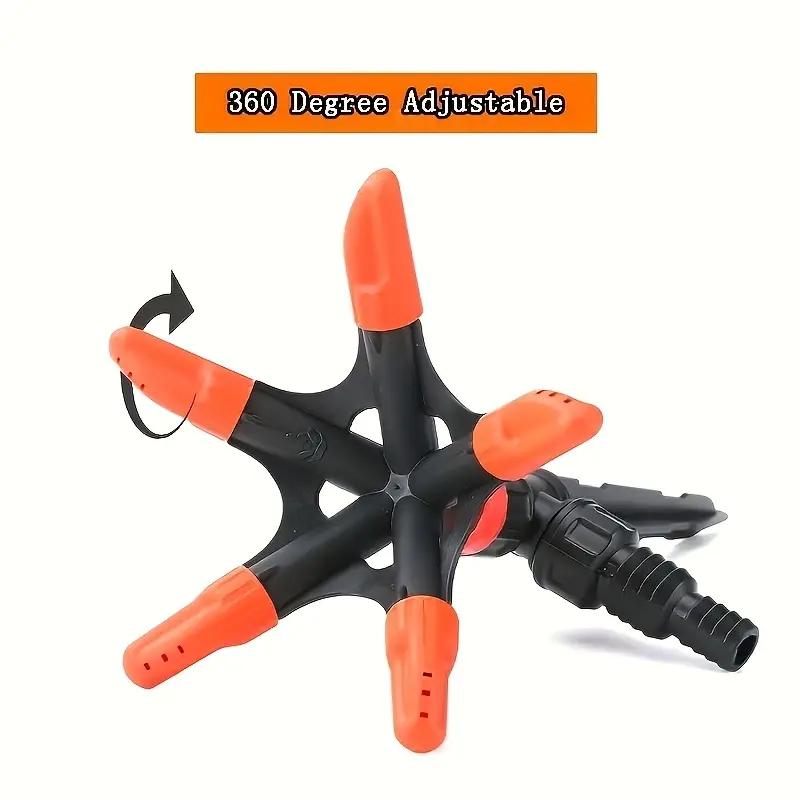 Sprinkler Nozzle 360 Degree Automatic Rotating Water Spray Garden Lawn Automatic Sprinkler Garden Watering Irrigation Supplies