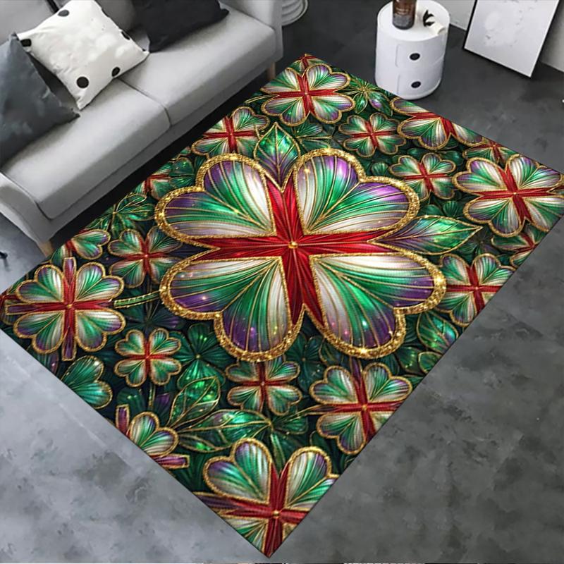 

2025 New St.Patrick s Day Carpet Rug for Living Room Bedroom Home Sofa Decoration,Kids play Non-slip Floor Mat83 40x60cm( 15x23in )