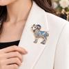 Elegant Sheep Brooch Enamel Painted Fashion Brooch Pin Durable Lapel Pin  Easter Outfit Decoration
