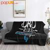Dad 2022 Loading Dads To Be Daddy Twins Future Papa Ultra-Soft Blanket Quilt Winter Sofa Cover Bed Covers