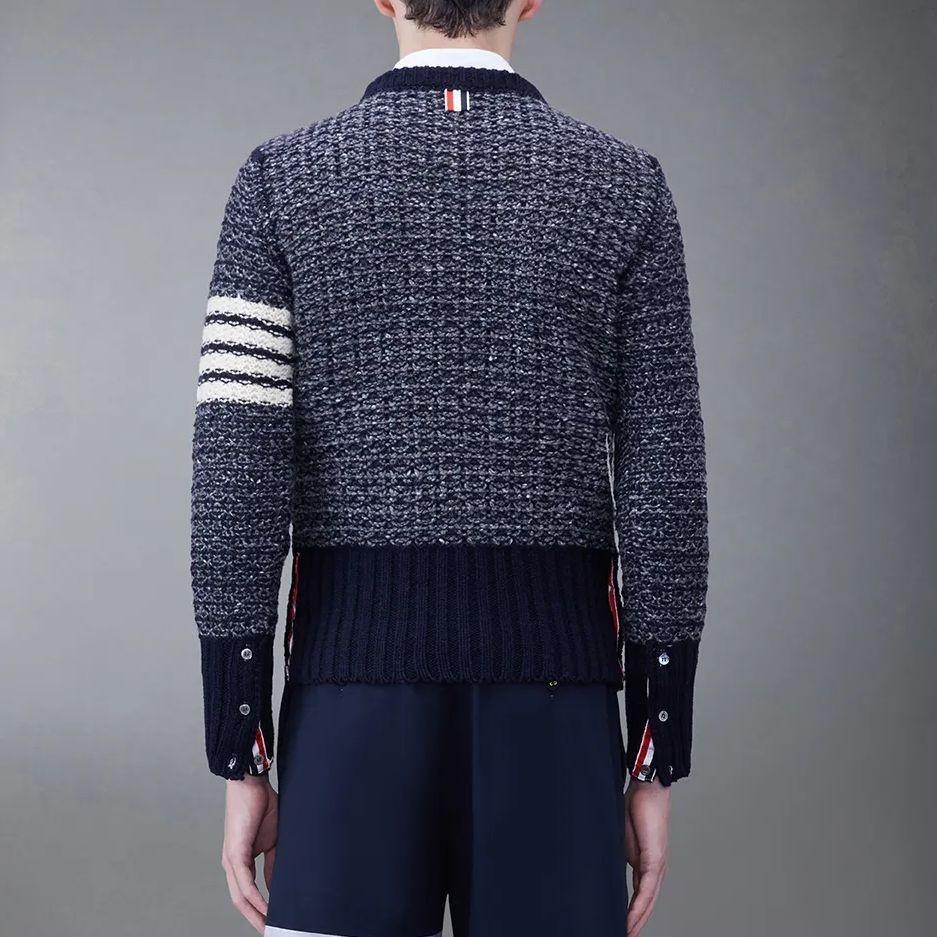 THOM BROWNE · SS24 Sweater Men's Marine Blue MKA489A-Y1506-415