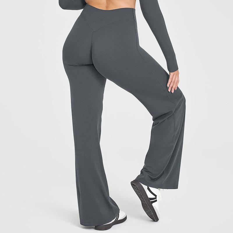 Yoga Pants Women's Long Pants High Waist Straight Pants Loose and Thin Yoga Clothes Sports Outdoor Fitness Clothes Women