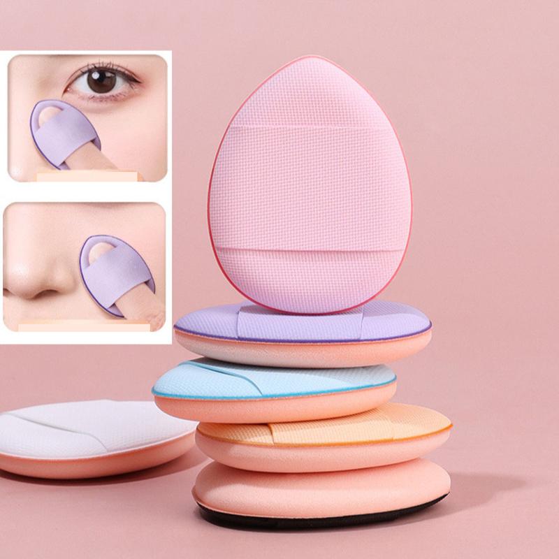 1 Stück Mini Finger-Puff Foundation Kleiner Air-Cushion Puder-Schwamm Gesichts-Concealer BB-Creme Kosmetik-Applikator Make-up-Werkzeuge
