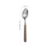 304 stainless steel walnut tableware high-end western food steak knife and fork household eating spoon chopsticks