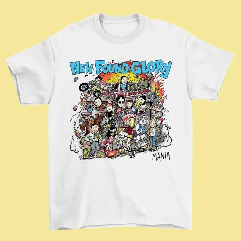 

Sash New Found Glory Tour T Shirt Fans Gift S разноцветный