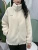 2025 Winter Plus Size Velvet Lambswool Casual Jacket for Middle-aged Women