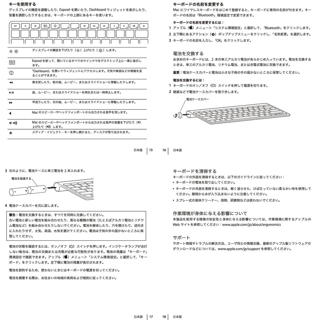 A1314 Wireless Keyboard Worldwide Version UK English ISO Layout Bluetooth Wireless [Croatia]