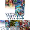Großer PVC Weihnachts-Countdown Adventskalender mit entzückenden Charakteren und Figuren für Urlaubsspaß