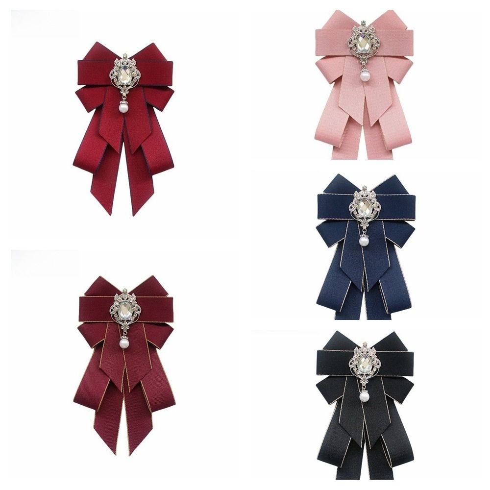 Adjustable Rhinestone Collar Flower British Style Men's Suit Accessory Suit Accessories