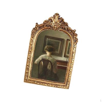 Antique Photo Frame Floral Embossed Wall Hanging Oil Painting Picture for Home