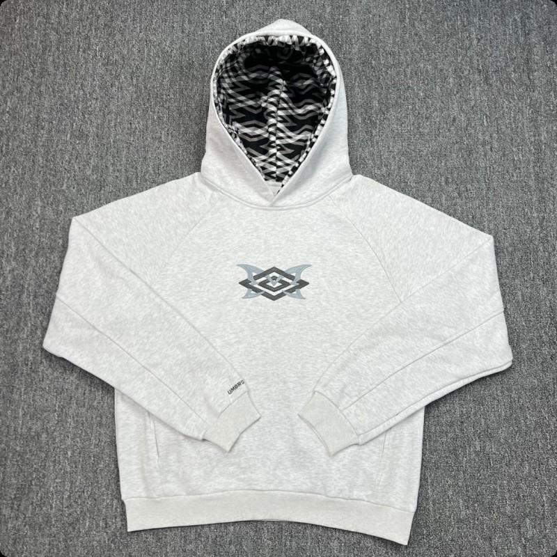 American Style Mertra Hoodie Embroidered Patch Loose Fit Fleece Lined Long Sleeve Couples Winter