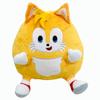 MoriShita Sonic Tails Smartphone Stand 15cm Plush Pillow Melting Soft Touch Vertical Horizontal Stable Cute Yellow Character Tabletop