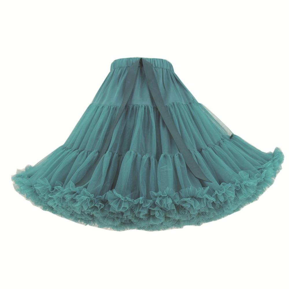 58 Styles Lolita Tutu Skirt 42cm 280g Hexagon Mesh Crinoline No Bone Petticoat Daily Cosplay