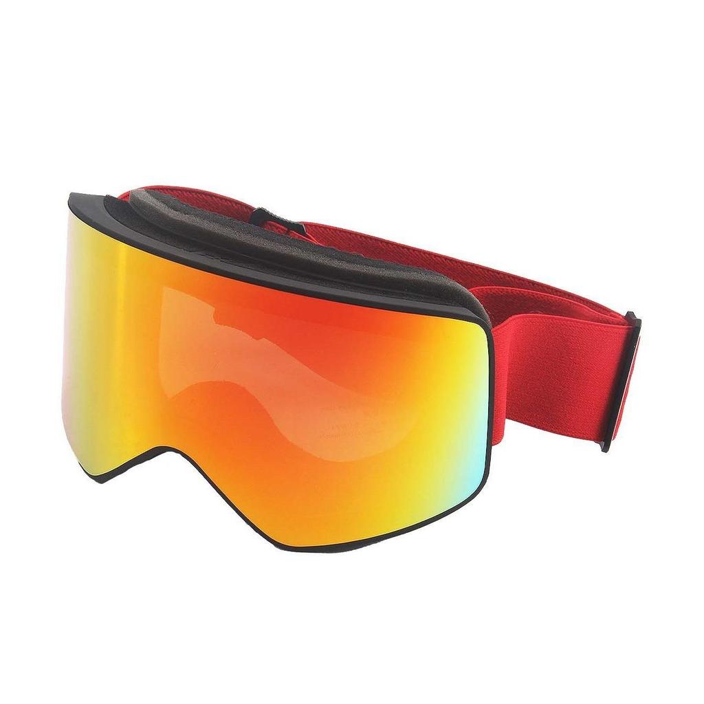 Adult Cylindrical Mask HD Large Field of Vision Double-layer Anti-fog Snow Goggles Snow Mountain Climbing Keka Myopia Goggles.