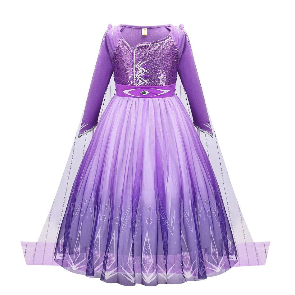 Frozen Elsa Princess Dress for Girls - One Piece